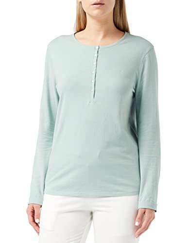 Triumph Women’s Cotton Casual Pajama Top (10209572_Turquoise_M)