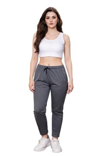Shiv Textiles Women’s Polyester Solid Trackpant (Pack of 3 Track Pant) (D-PACK-2XL) Black