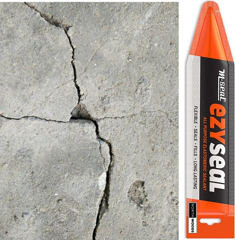 M SEAL M-Seal EzySeal Crack & Gap Filler | Waterproof Tile, Roof Sealant Paste Crack Filler(85 g)