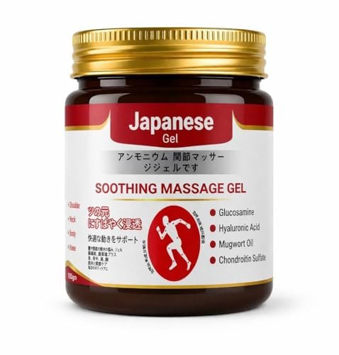 Culina Pain Relief Gel | Joint & Muscle Pain Relief Massage Gel | Japanese Formula with Arnica, Mugwort & Hyaluronic Acid | Fast Absorbing Herbal Gel for Back, Neck, Knee, Shoulder & Leg Pain | 100g (Pack of 1)