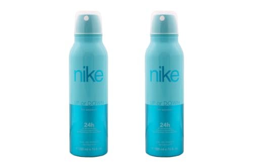 Nike Up or Down Deodorant for Women – Confidence-Boosting Fragrance – Pack of 2 (200ml each)