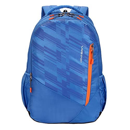 Lavie Sport Jarvis Backpack with Laptop Sleeve | Sturdy Backpack for Men & Women | College Bags for Girls & Boys
