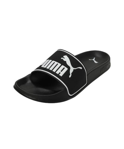 PUMA | Leadcat 2.0 Slides | Black-White | 8UK