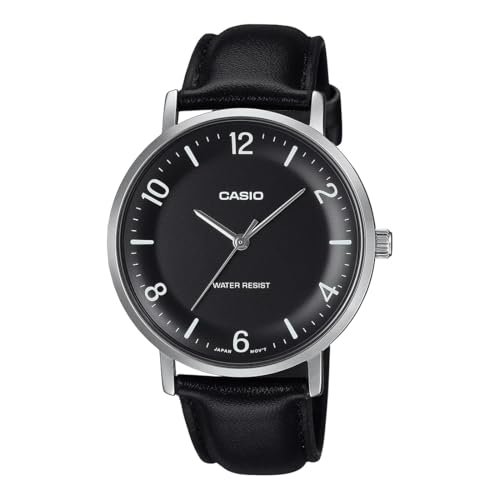 Casio Enticer Men MTP-VT03L-1BDF Analog Black Dial Men (A2408)