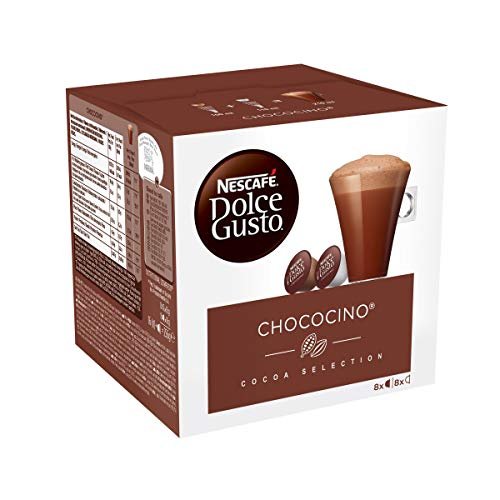 NESCAF� Dolce Gusto Latte Machiato Coffee, Pack of 3 (Total 48 Capsules, 24 Servings) (Chococino Hot Chocolate)