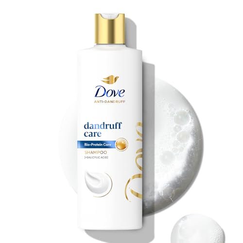 Dove Dandruff Care Shampoo for Dry, Itchy & Flaky Scalp – 180ml | Enriched with Bio-Protein Care and Salicylic Acid for Ultimate Dandruff Protection | For Men & Women