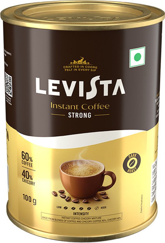 Levista Strong Chocory Mix 60:40 Instant Coffee(100 g, Chicory Flavoured)