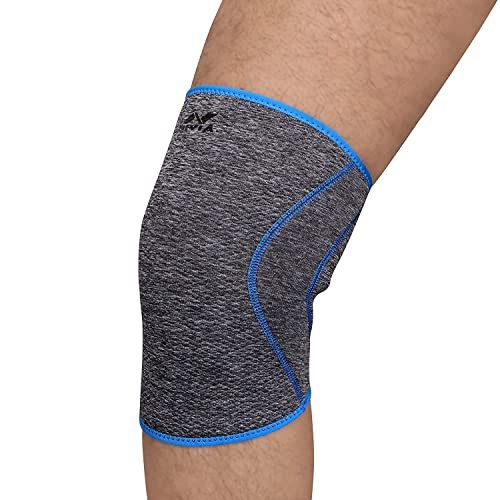 Nivia Orthopedic Ankle Support Velcro ( Slip In, Small, Grey)