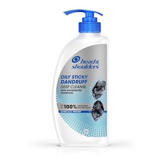 Head & Shoulders Deep Cleanse Anti-Dandruff Shampoo, Active Charcoal, 650 ML