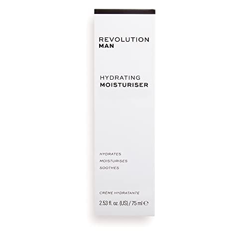Revolution Man Hydrating Moisturiser Face Cream Prevents Premature Anti-Ageing Enhances skin Strengthens