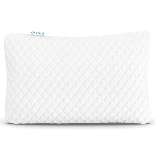 Cherilo Adjustable Microfiber Sleeping Pillow for Kids, Baby Pillow with Premium Super Soft Outer Cover, 12×18 Inches, White – Pack of 1