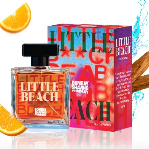 Bombay Shaving Company Little Beach Perfume for Men | Fresh Aquatic Long Lasting Perfume | Eau de Parfum | Gift for Men | Gift for Husband | Gift for Boyfriend | 100ml