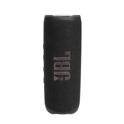 JBL Flip 6 Wireless Portable Bluetooth Speaker Pro Sound, Upto 12 Hours Playtime, IP67 Water & Dustproof, PartyBoost & Personalization App (Without Mic, Black)