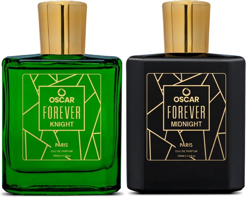 OSCAR Forever Midnight & Forever Knight Perfume Long-Lasting Fragrance|EDP|Pack of 2 Eau de Parfum  –  200 ml(For Men & Women)