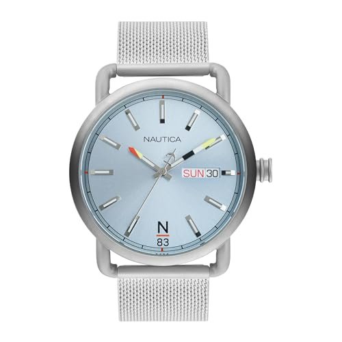 Nautica Round 44mm Black Dial Analog Men Watch – NAPMYF323