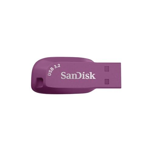 SANDISK Ultra Shift 256GB, USB 3.2 Gen 1, Flash Drive, 100MB/s R, Pendrive, Cattleya Orchid (SDCZ410-256G-I35CO)