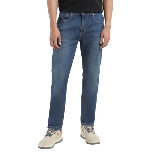 Levi’s Men’s 512 Slim Tapered Fit Mid-Rise Light Fade Stretchable Jeans Blue