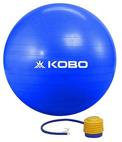 Kobo Gym Ball Anti Burst with Foot Pump (Imported)
