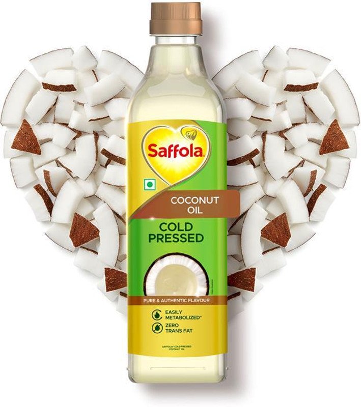 Saffola Cold Pressed Coconut Oil(1 L)
