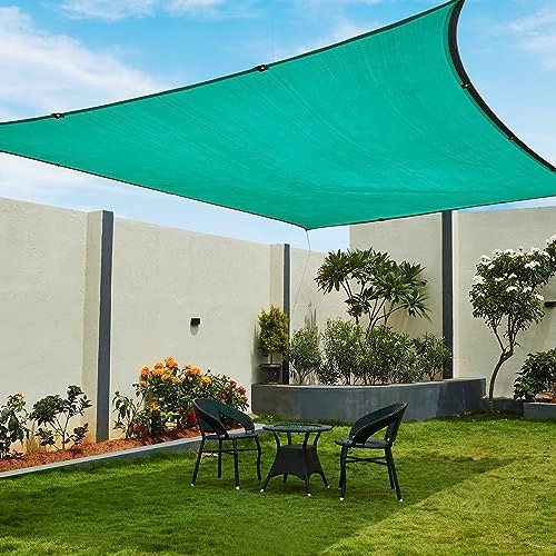 Amazon Brand – Solimo High Density Multipurpose Shade Net/Green Net – 75% (10 ft x 10 ft, Green Colour)
