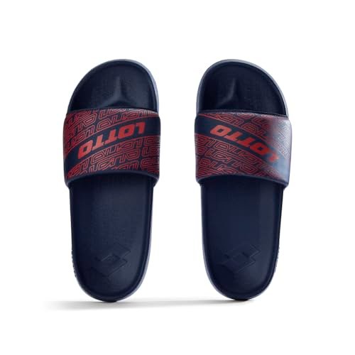 Lotto Men Midway GFX Blue Slides