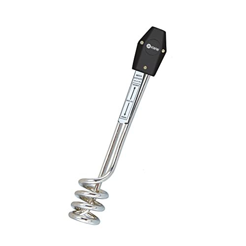 KWW EMIRO 1500W Immersion Rod Water Heater with Copper Heating Element and ISI Marked