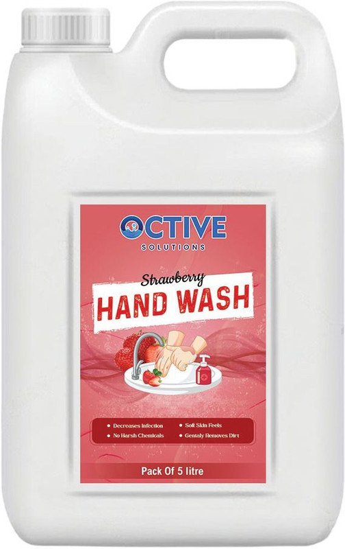 OCTIVE Strawberry Hand Wash Hand Rub Can(5 L)