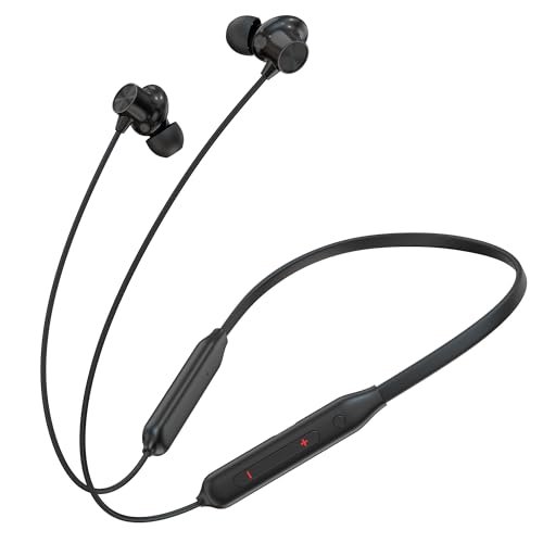 AROMA NB121 Buzz Upto 60 Hours Playtime*, ENC, Magnetic On/Off Fast Charging Bluetooth