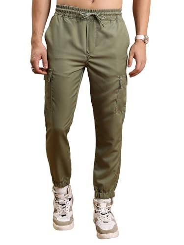 Highlander Men Regular Trouser PHTR000011 Green 34