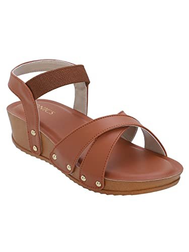 ICONICS Women’s Heels, Brown, 8