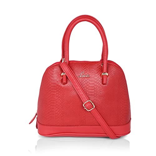 Lavie Women’s Nasrin Medium Satchel Bag Red Ladies Purse Handbag