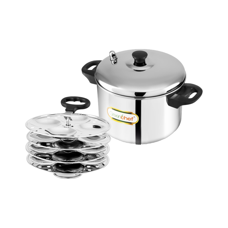Greenchef Vesta Induction Idli Maker(4 Plates , 16 Idlis )