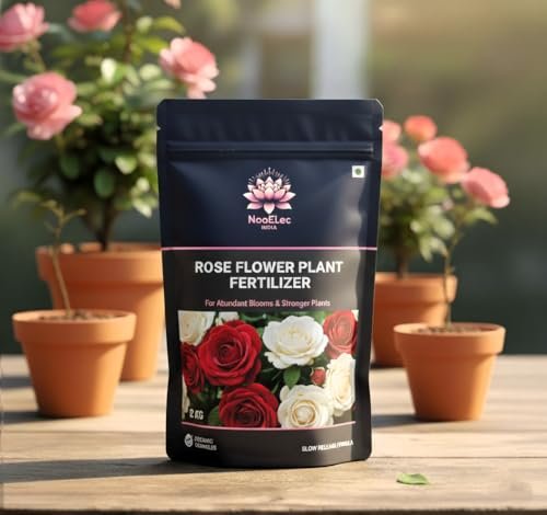 All-Purpose Rose Flower Plant Food| Complete Nutrients, Disease Defense, and Bloom Booster for Vibrant Roses, Triple Flowers (1 KG)