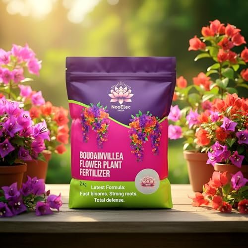 Bougainvillea Plant Food for Vibrant 3X More Flowers | Fast Growth, Disease Protection & Stronger Roots Formula (2 KG)