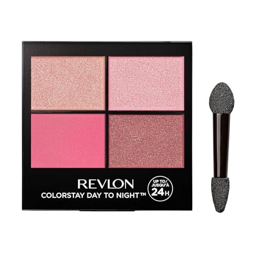 REVLON ColorStay™ Day to Night Eye Shadow Palette – Long-Lasting, Blendable Shades for All-Day Wear (Pretty)
