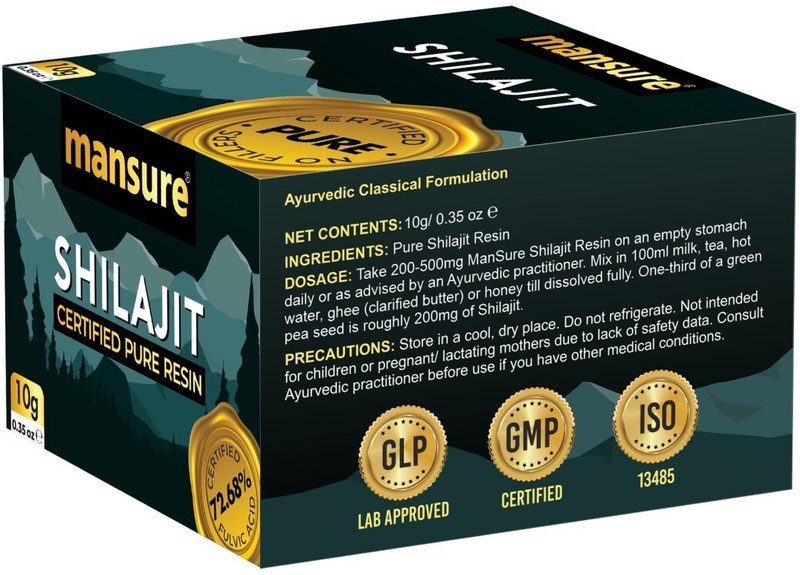 ManSure Shilajit Pure Resin for Men(10 g)