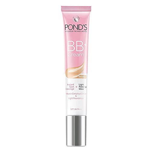 POND’S BB+ Cream | Instant Spot Coverage | Light Make-up Glow | Natural 18g