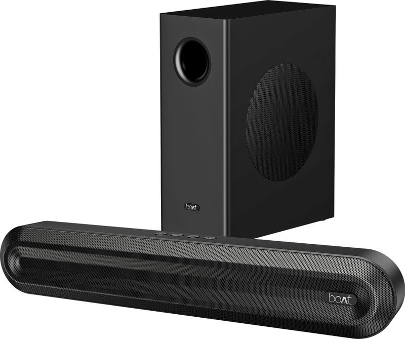 boAt Aavante 2.1 300 40 W Bluetooth Home Audio Speaker(Premium Black, 2.1 Channel)