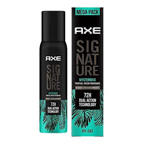 AXE Signature Mysterious Deodorant Long Lasting No Gas Body Perfume For Men 200 Ml