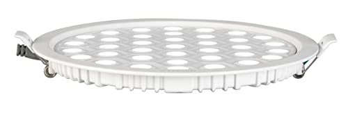Havells Octane GL 15W LED Recessed Round Ceiling Light |Cool White|Slim and Comapct Design | Energy Efficient|Upto 3KV Surge Protection|Premium Downlight for Home and Office|BIS Approved | Pack of 1