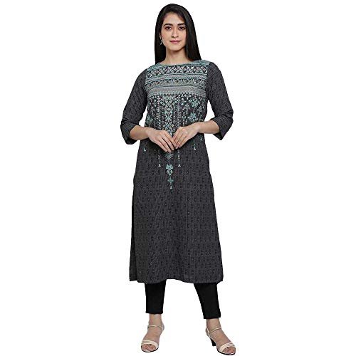 BIBA Women Printed Mix and Match(TUDOR16227_Black_32)