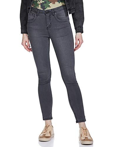 United Colors of Benetton Women’s Skinny Casual Pants (21P4RC1E3401I_Grey_24)