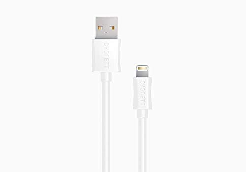 Cygnett CY1101PCCSL Lightning Charge and Sync Data Cable – 6.56 Feet (2 Meter) – (White)