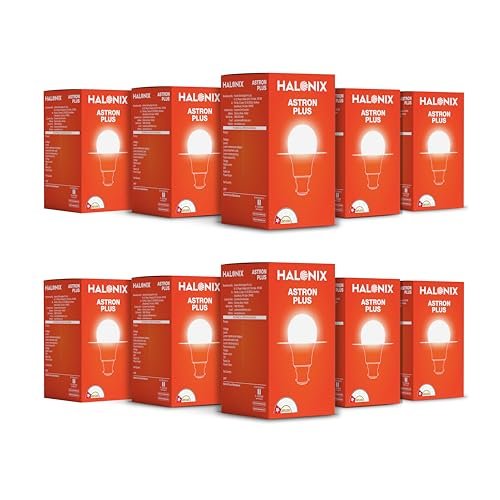Halonix 10W B22 LED Cool Day Light Bulb, Pack of 10