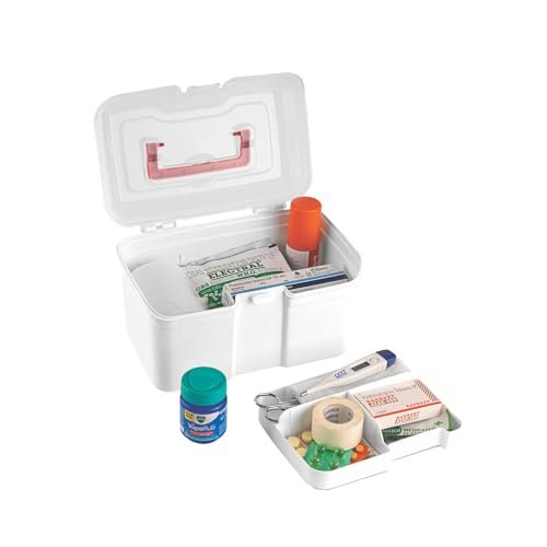 Signoraware Rectangular Box, Multi Purpose Box, Multi Utility Storage, (1 Pc, White)