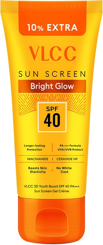 VLCC Sunscreen – SPF 40 PA+++ 3D Youth Boost SPF 40 PA+++ Sunscreen Gel Cream For Sun Protection(100 g)