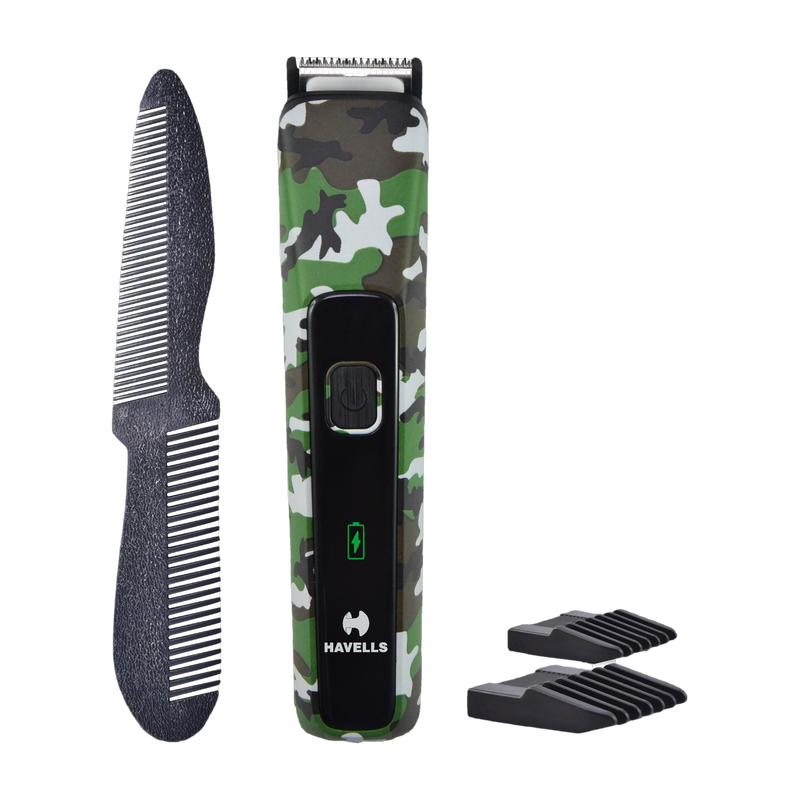 HAVELLS bt5113c Trimmer 120 min  Runtime 9 Length Settings(Green)