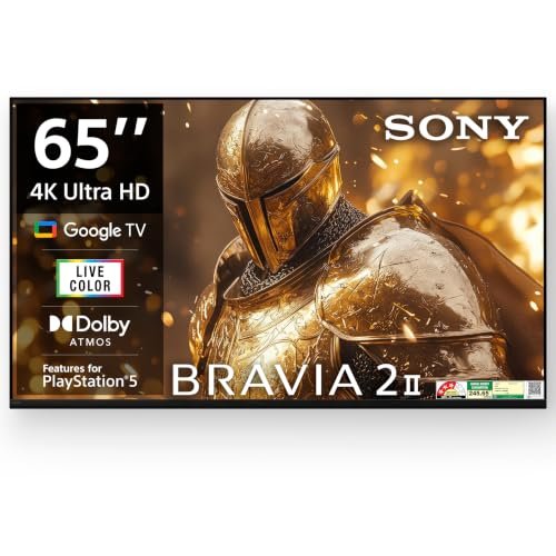 Sony 164 cm (65 inches) BRAVIA 2M2 Series 4K Ultra HD Smart LED Google TV K-65S25BM2