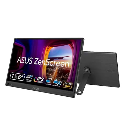 ASUS ZenScreen 16″ Portable USB Monitor (MB169CK)