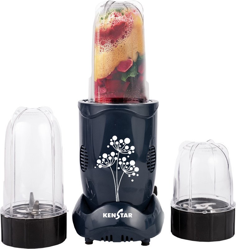Kenstar Nutrino Blender 350 W Mixer Grinder(Nutrino Blender 3J | 3 Jars | Blue)